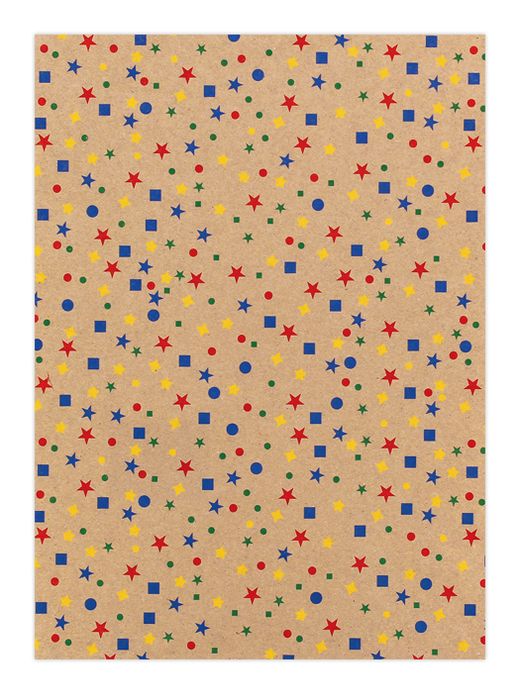 Papier cadeau Bob.35x200 Eco Natur 735