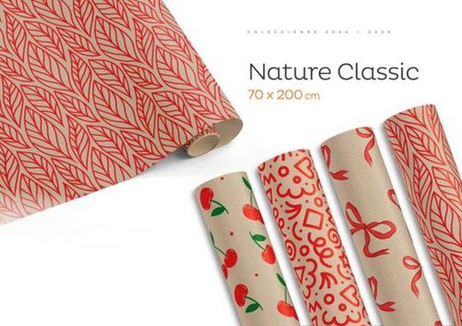 Paper Rotllo Assortit Nature 70x2mt