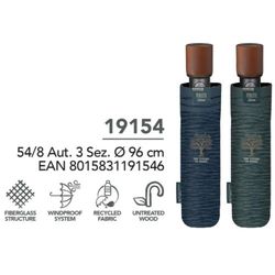 Paraigües Unisex Pleg.Auto.Green 19154/64