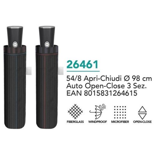 Paraguas Hombre Pleg.Abr/Cierra 26461