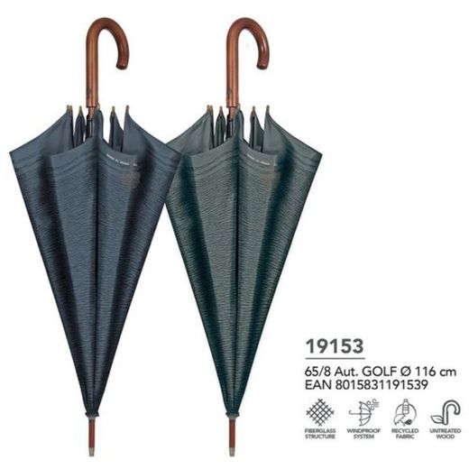 Paraguas Unisex Largo Auto.Green R-19163