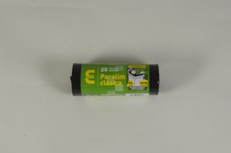 Paralim Bolsa Basura 52X58 (25)Negro G90