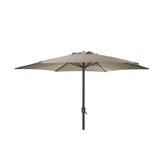 Parasol Aluminio Ø300 Cm Praga Marrón