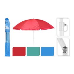Parasol de plage Ø 150 Cm. Couleurs assorties