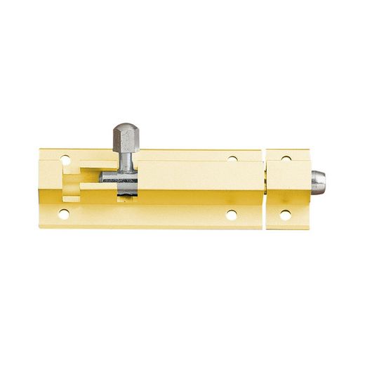 Pasador cerrojo ALMA Pasador Aluminio Dorado 200 Mm