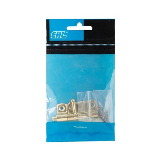 Pasador cerrojo EHL. Pasador Cerrojo 60 Mm. Latonado. Ehl
