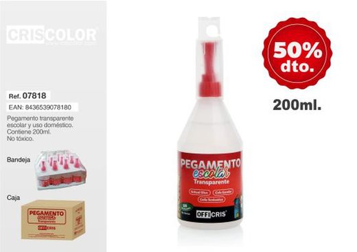 Pegamento Escolar 200Gr   7818
