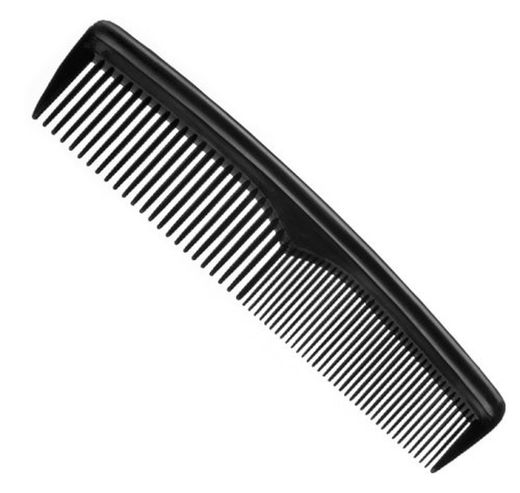 Petit peigne fouet noir R-00111/50