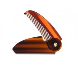 Peigne à moustache et barbe pliable 4545