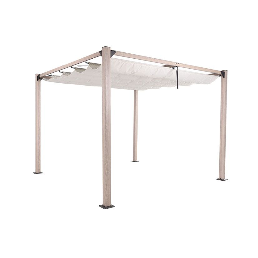 Pergola Aluminio Tanger 300x300 Xh.230cm