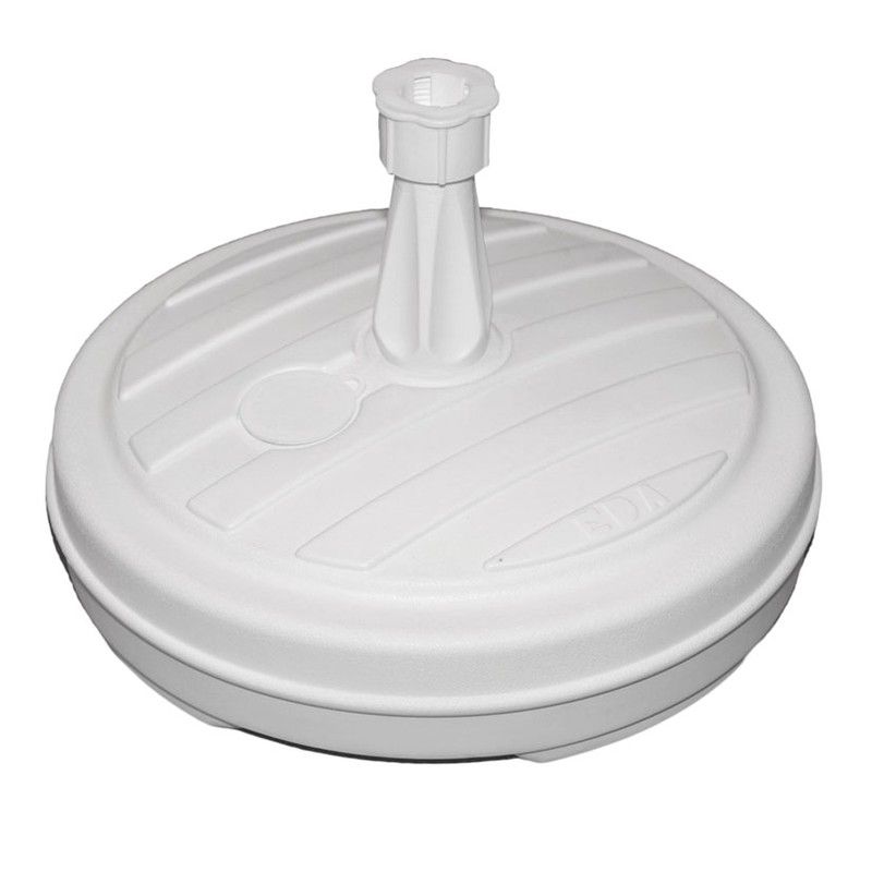 Pie parasol Pie Resina. Ø 18-32 Mm. 13 L. Blanco