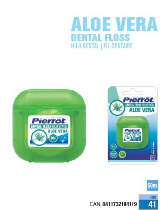Pierrot Hilo Dental Aloe Vera 50Mt 41 — Loja de ferragens Roure
