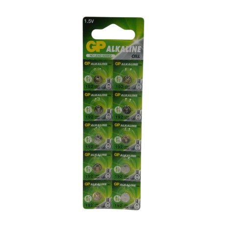 Pile bouton au lithium GP LR0041 -10Un-