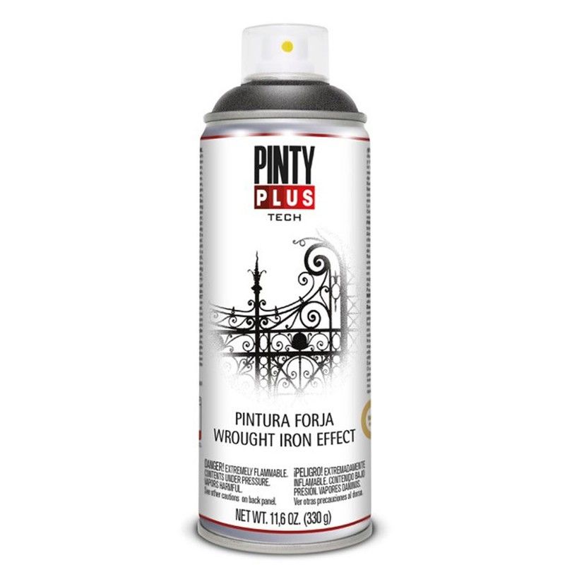 Pintura spray acabado forja NOVASOL. Pintura Forja Negra  Pintyplus 400Ml
