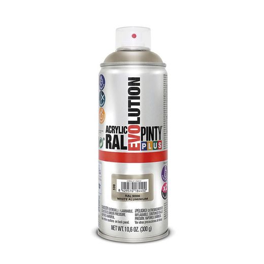 NOVASOL Evolution Peinture Aérosol 400 ml Aluminium Acrylique Peinture Aérosol Br.400Ml