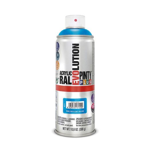 Pintura esprai NOVASOL Evolution 400 ml Pintura Esprai Acrílica Blau Cel 400Ml