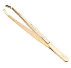 Pinça de Sobrancelha Dourada R-01081