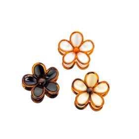 Pinça Pèl Flor 5 Petal.4Cm.Naca.Pa213-1