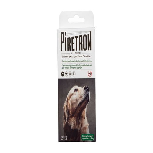 Pipeta Pyrethron para cães grandes >15kg 2ml.