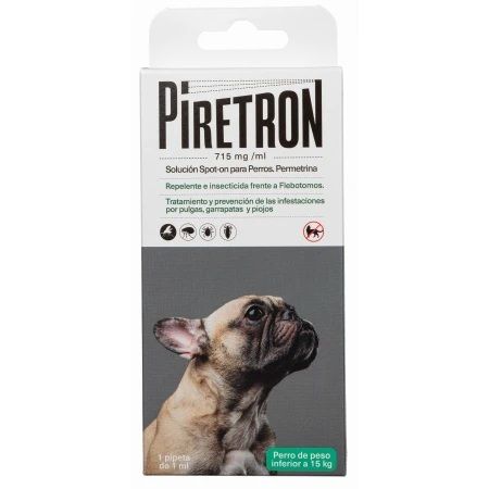Pipette Pyréthron Petit Chien <15kg 1ml.