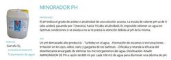 Piscine Minorizer -Ph 5Lt