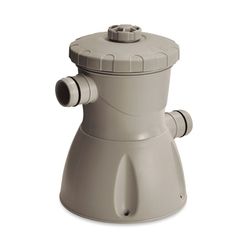 Baignoire de piscine Ø 305 x 76 cm + revêtement en imitation rotin