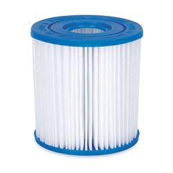 Baignoire de piscine Ø 305 x 76 cm + revêtement en imitation rotin