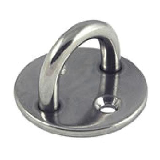 Placa de amarre redonda Placa Amarre Redonda Inox 50X34