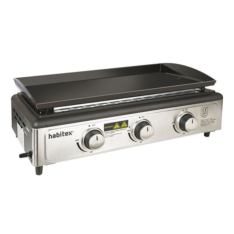 Plancha de gas HABITEX Bomtempo 65 Barbacoa-Plancha Gas Bt 65. 68X43X25 Cm