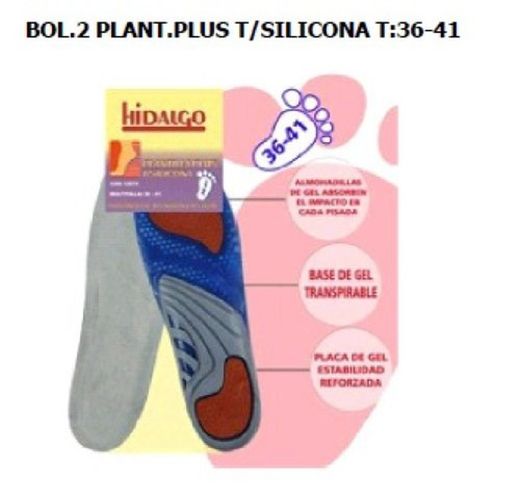 Semelle intérieure Plus T/Silicone T-36/41 R12074