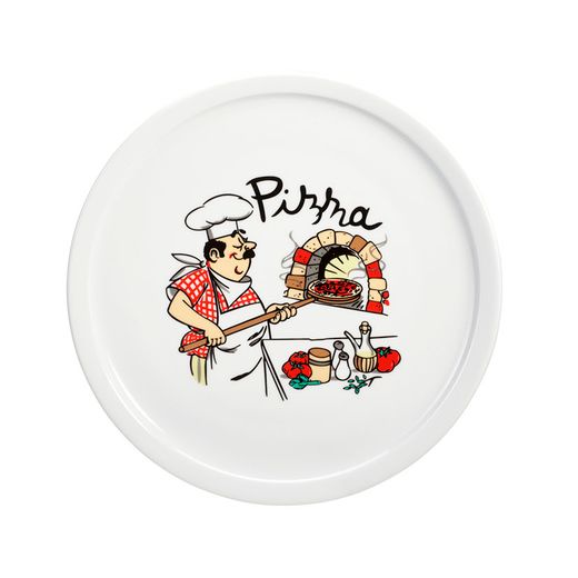 Plat Pizza Porcellana