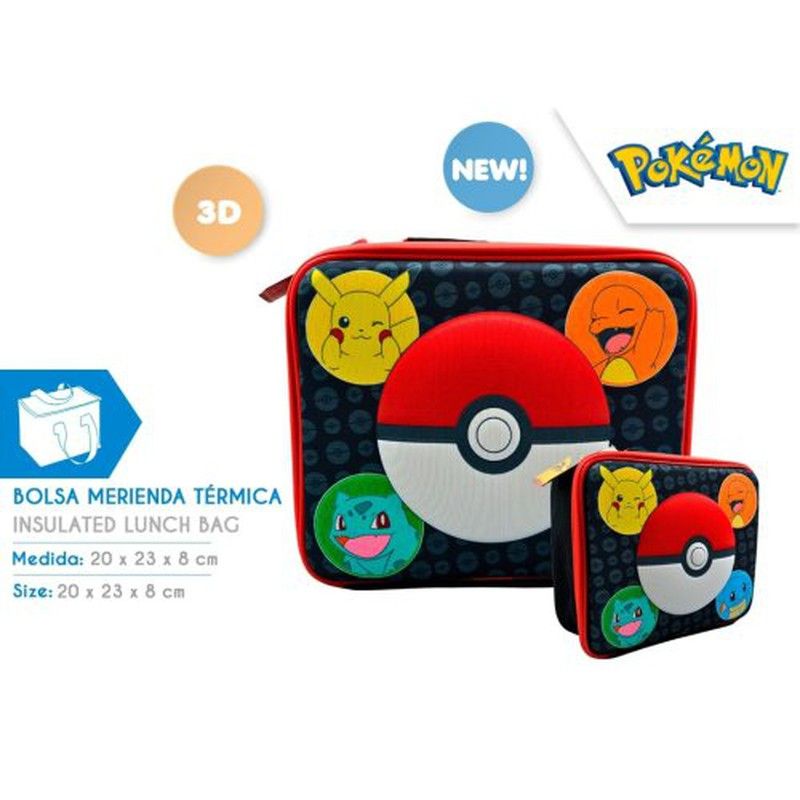Pokemon Bolsa Termica Almuerzo 00037