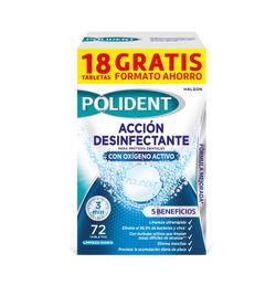 Polident Oxigen Actiu Rajoles 54+18