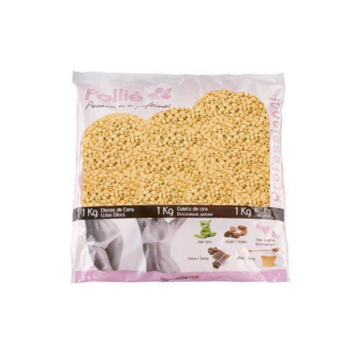 Pollie Cera Depil Perlas 1kg Miel 07465