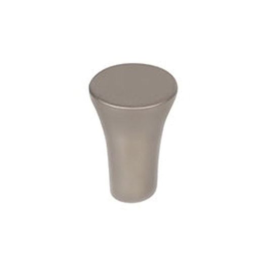 Pomo NESU. Pomo Zamak 12 Mm Niquel Mate