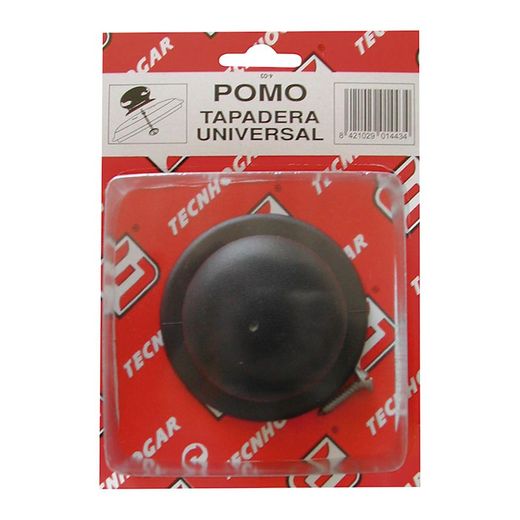 Pomo tapadera TECNHOGAR. Pomo Tapadera Universal Negro Tecnhogar