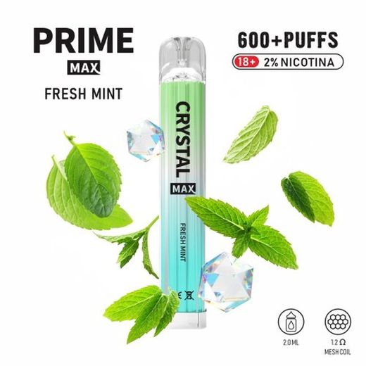 Vape jetable Prime Max Menthe fraîche