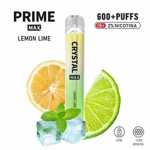 Vape jetable Prime Max Citron Vert