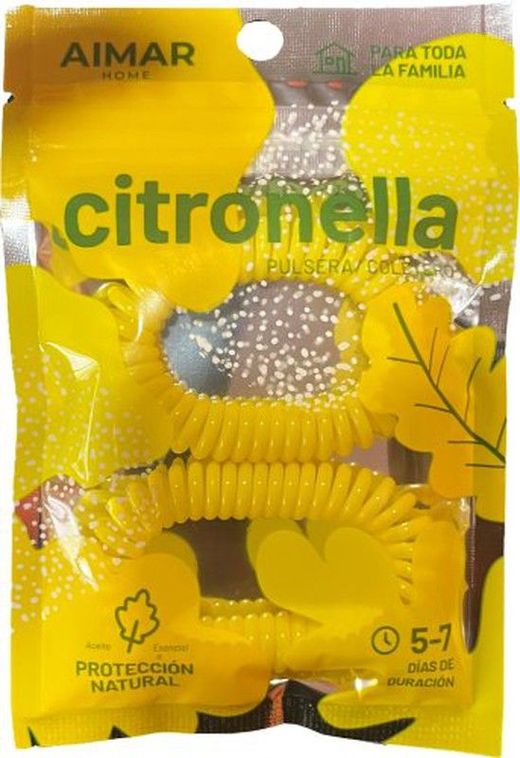 Bracelet Mains/Pieds Duo Citronnelle Aimar