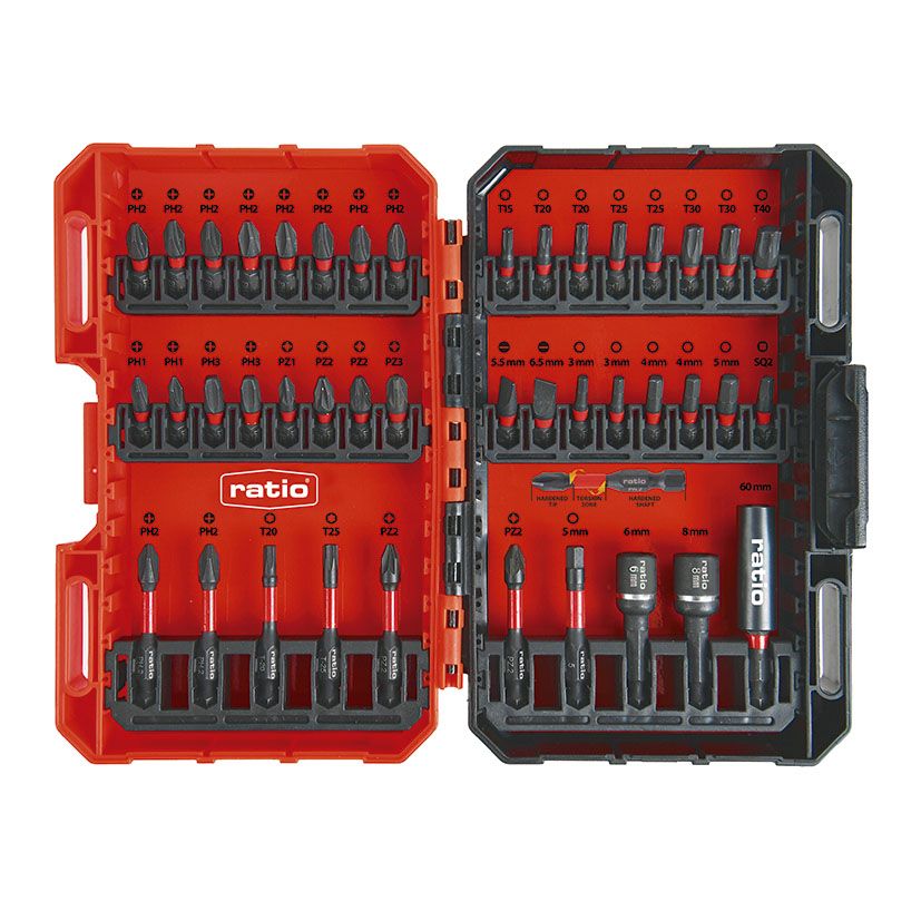 Puntas De Impacto Jgo.42 Pzas.Ratio