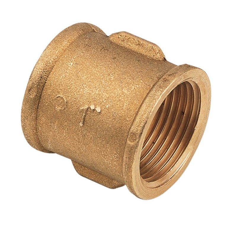 Racor latón rosca METALGRUP Racor Laton Manguito Hh 1"  1 Ud