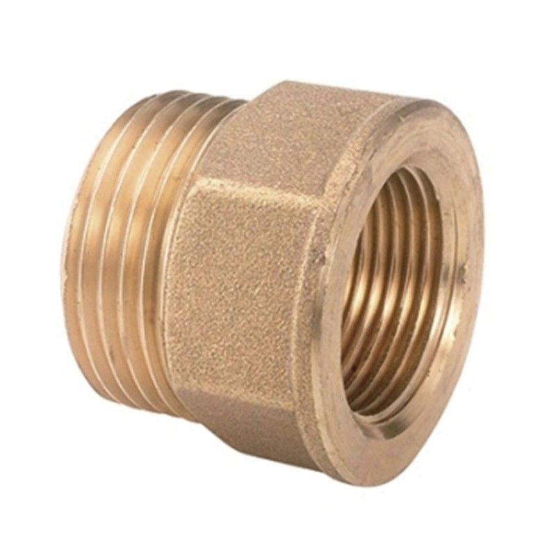 Racor latón rosca METALGRUP Racor Laton Marsella Mh 3/4X1/2 1 Ud