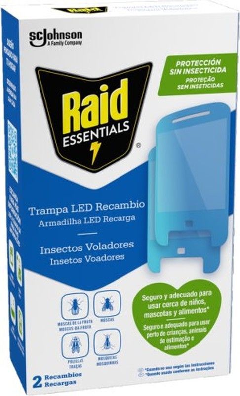 Peças de reposição para armadilhas luminosas Raid (2)