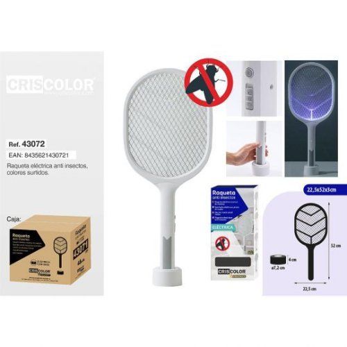 Raqueta Mata Insectos Recar.3200v 43071