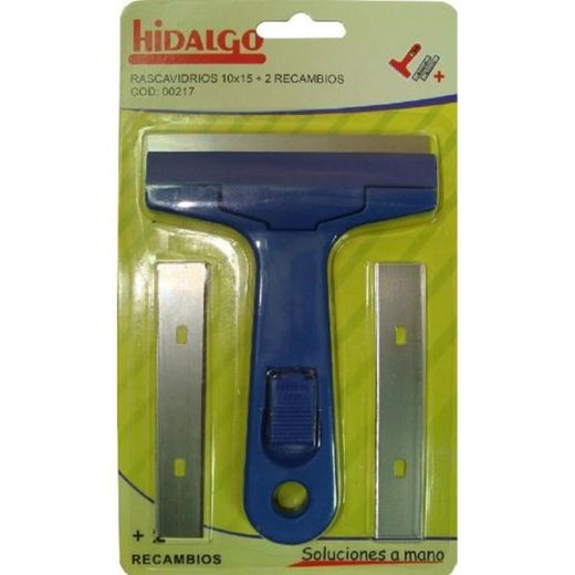 Raspador de vidro 11 cm. + 2 peças sobressalentes 217