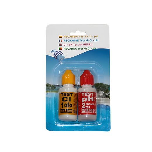 Kit de test de remplacement pH-Chlore