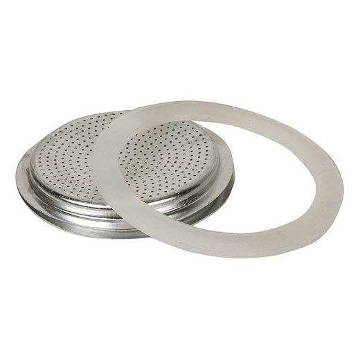 Recambios. Cafetera Alum. Recambio Filtro+Junta 12T