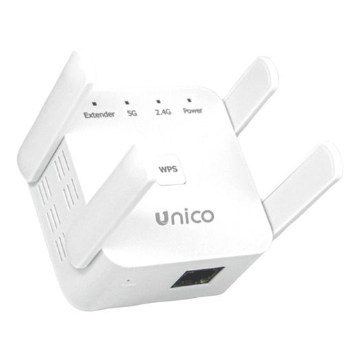 Receptor de Wifi repetidor 2.4G y 5.8G – Blanco UNICO