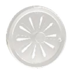 Grade Embutida Em Tubo 12Cm Regul Al Bl