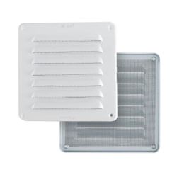 Grelha de ventilação reforçada 15X15 1,5Mm C/Mos Bl